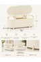Bloom Beige Colored Semi-Transparent Cotton Cover - 2