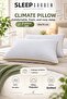 Air-Conditioned Quilted Antiallergic Pillow 50X70 cm 800 Gr 2 Pieces