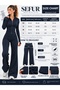 2-Piece Sports Tracksuit Set Flexible Lycra Slim Fit Long Sleeve - 2
