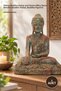 1 Piece Wooden Sitting Buddha Figure – Decorative Statue with Sitting Pose and Home Office Decor, Wooden Buddha Statue, Buddha Figurine