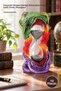 10 Pieces of Sand Clocks – Decorative Timer with Polyester Dragon Design, Desktop Use, Sand Timer, Hourglass