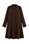 Brown Woven Plus Size Dress Tbbaw27Ah00104
