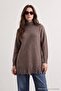 Mink Turtleneck Sweater with Tassel Detail Tctaw27Ak00005 - 3