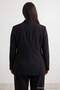 Black Accessory Buttoned Pocketed Fitted Woven Blazer Jacket Tbbaw27Ag00014 - 3