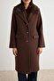 Brown Oversize Coat Twoaw27Kb00039 - 4