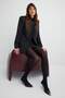 Black-Chestnut 2-Piece Plain Jacquard Knitted Socks Thmaw27Co00042 - 2