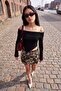 Black Carmen Collar Strap Detailed Knitwear Sweater Twoaw27Kz00286 - 3