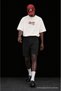 Men's Basic 100% Cotton Comfortable Black Combed Cotton Shorts - 4