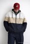 Men's Elite Comfort Patterned Beige Raincoat & Windbreaker with Pockets - 3
