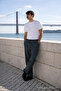 Men's Elastic Waist Jogger K.Khaki Linen Trousers - 4