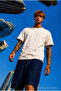 Men's Regular Fit 100% Cotton Cream Summer T-Shirt - 3