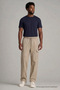 Men's Classic Cream Cargo Linen Trousers