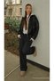 Women's Casual Textured Palazzo Black Linen Trousers - 2