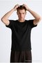 3 Pieces Men's Casual Summer Loose Basic Short Sleeve T-Shirt - 5