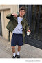 Men's Premium Cotton Loose Navy Blue Summer Combed Cotton Shorts