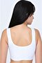 Women's Bamboo Strap Large Size Padded Bustier / Sports Bra - 4