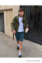 Men's Premium Cotton Loose Indigo Summer Combed Cotton Shorts - 4