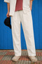3 Pieces Men's Casual Summer Jogger Linen Trousers - 2