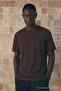 Men's Classic Relaxed Fit Coffee T-Shirt