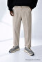 Men's Striped Summer Stone Italian Fabric Trousers
