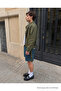 Men's Premium Cotton Loose Indigo Summer Combed Cotton Shorts - 2