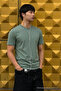 Men's Relaxed Casual Çağla Flexible T-Shirt