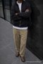 Men's Summer Regular Loose-Legged Beige Linen Trousers - 2