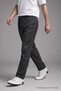 Men's Casual Regular Classic Smoked Fabric Trousers - 4