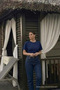 Women's Premium Slim Fit Navy Blue Crop T-Shirt - 2