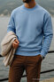 Erkek Basic Oversize Premium 5 Li Kazak - 3