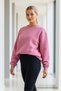 Women's Crew Neck Oversized 3-Piece Sweatshirt - 4