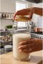 3-Pack 1300 ml Glass Food Jars – Stylish Design, Durable Glass, Kitchen Organization and Storage Solution - 3