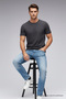 Men's Relaxed Fit Crew Neck 3 Pack T-Shirt - 5