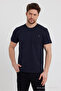 Men's Green Red Navy Blue 100% Cotton 3-Piece T-Shirt Pack - 4