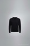 Men's Casual V-Neck Black Knit Sweater - 4