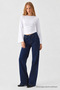 Women's Long Bat Sleeve 3-Piece Crop Blouse - 3