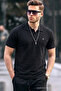 Men's Casual Trendy Wide 3-Pack Polo Collar T-Shirt - 4