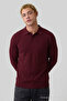 Men's Basic Loose 3-Piece Polo Collar Knit Sweater - 2