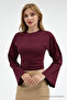Women's Casual 3-Piece Crop Blouse - 4