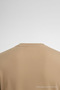 Men's Loose V-Neck Caramel Knit Sweater - 5