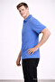 Men's Cotton Pack Casual A.Blue Polo Neck T-Shirt - 5