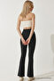 Women's Trend Spanish Style 5-Piece Black Leggings - 6