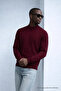 Sweaters - Burgundy - Regular fit - 4