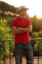 Men's Buttoned Loose 3-Piece Polo Collar T-Shirt - 7