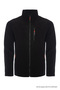 Black Color Full Zipper 3 Pocket Fleece