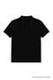 Men's slim fit polo collar t-shirt 5-pack khaki-grey-black-white-indigo - 4
