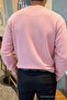 Live in Love Printed Cotton Men's Pink Sweatshirt - 5
