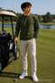 Khaki Embroidered Standard Men's Sweatshirt - 3