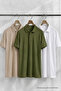 Men's Trend Casual 3-Piece Polo Collar T-Shirt