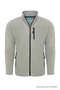 Gray Color Full Zipper 3 Pocket Fleece